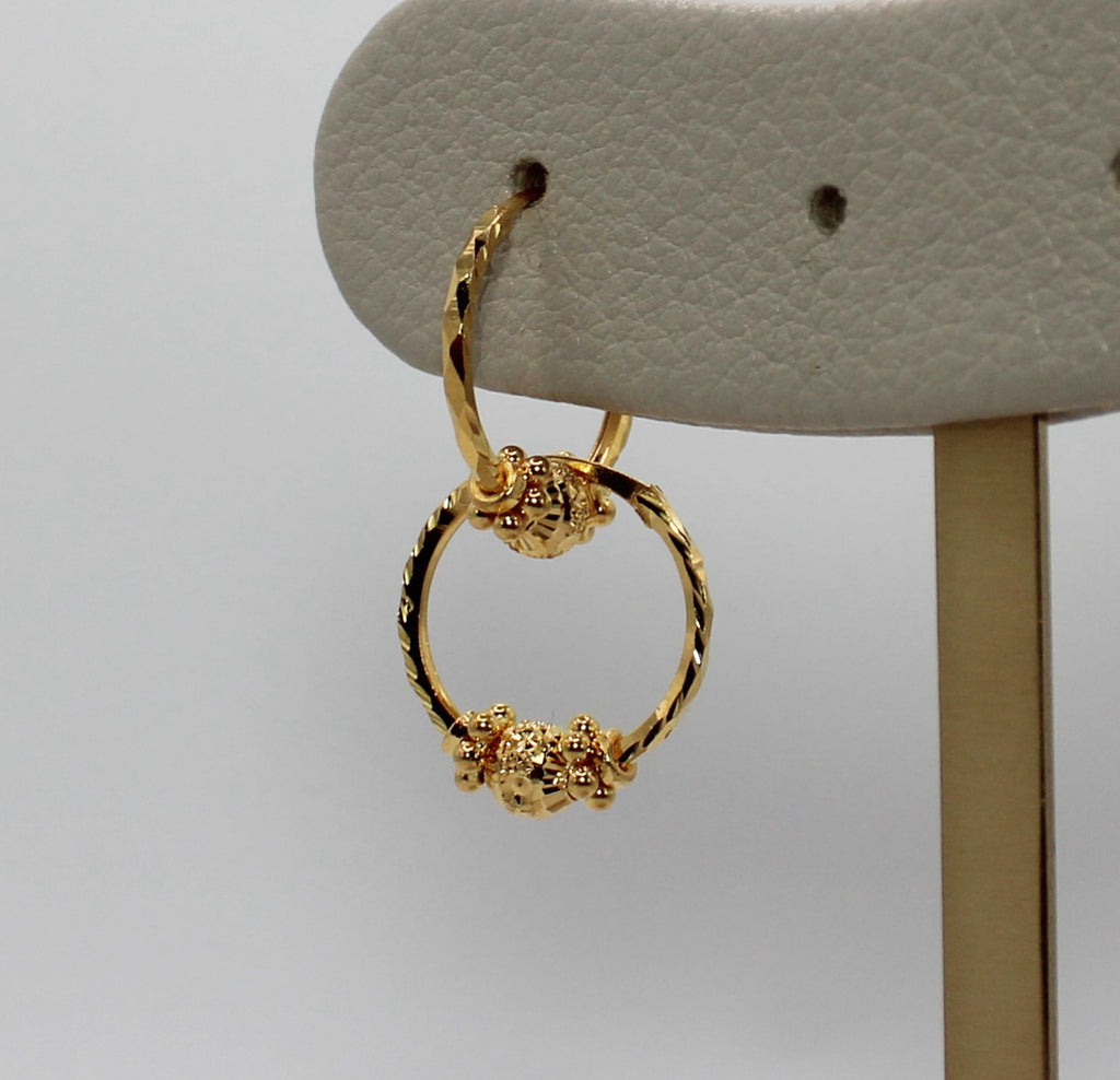 Halo Hoop Earrings | 22carat