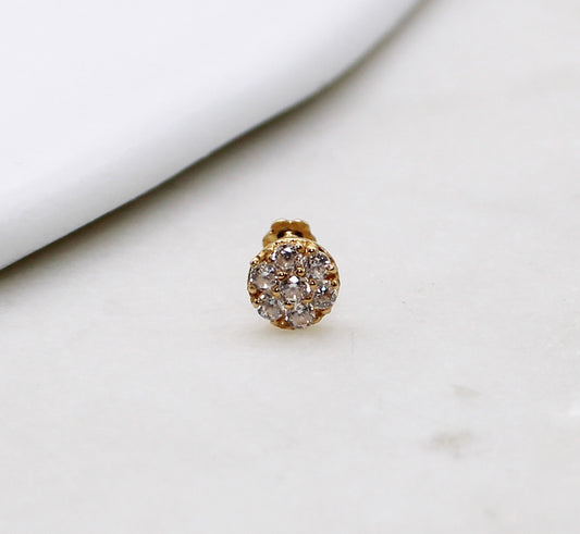 Solid 22carat Stud