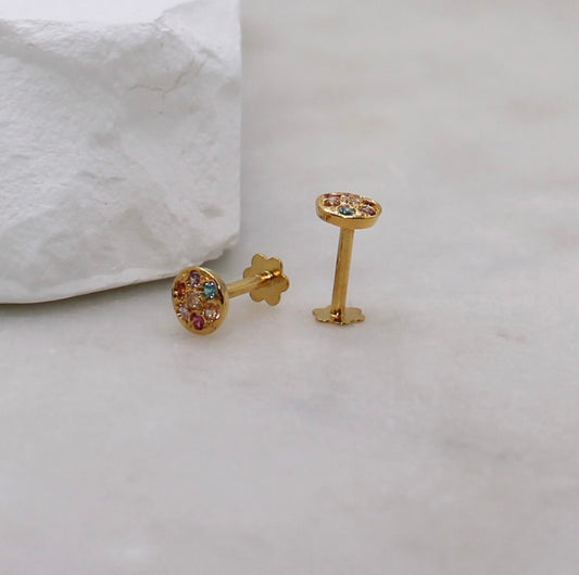 Multicoloured Studs