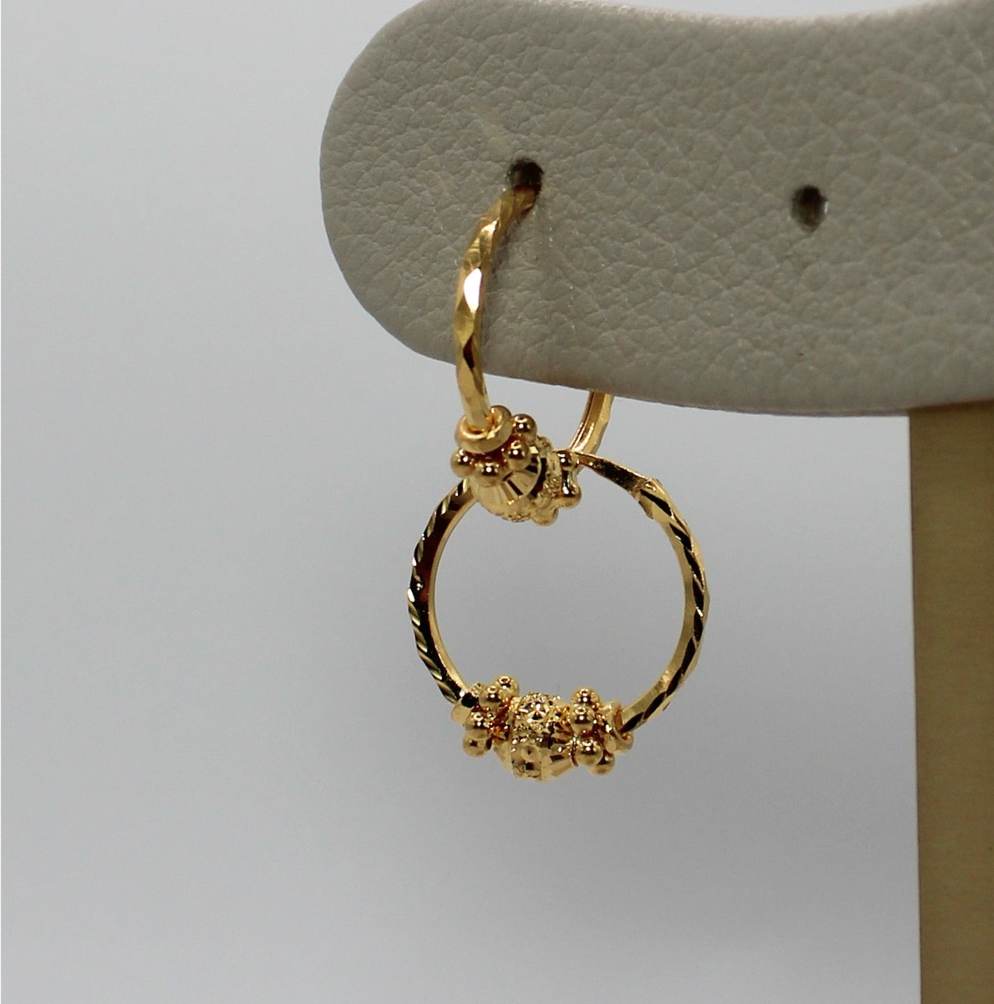 Halo Hoop Earrings | 22carat