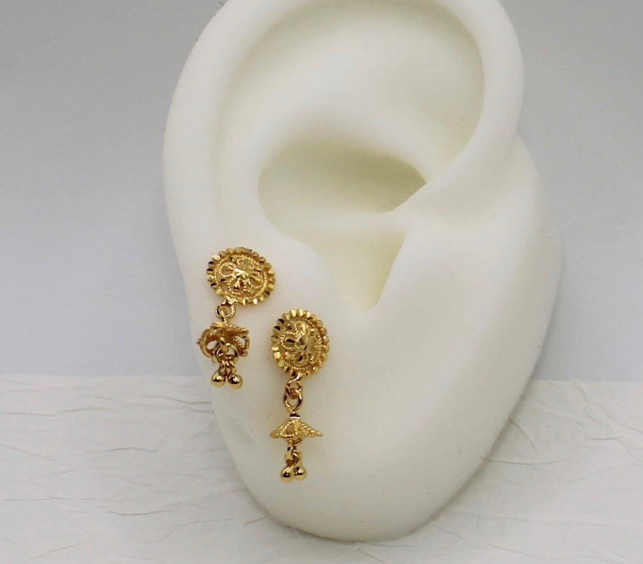 Sunlit Super-Mini Jhumkas