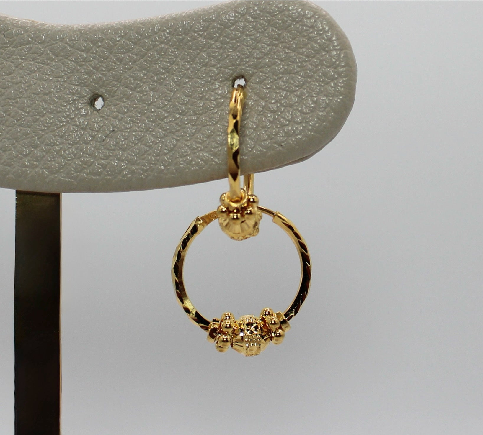 Halo Hoop Earrings | 22carat