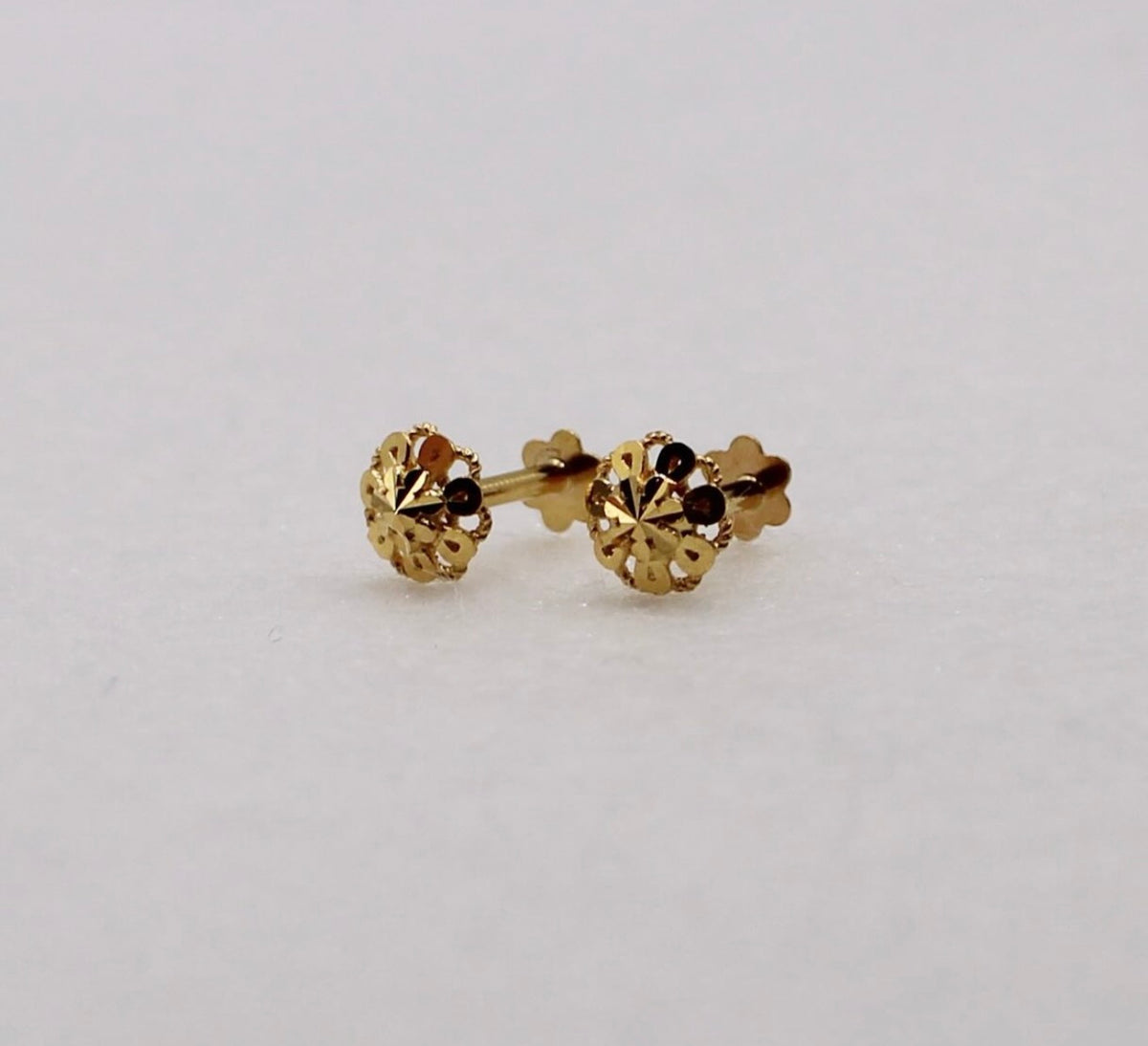 Shiny Gold Studs