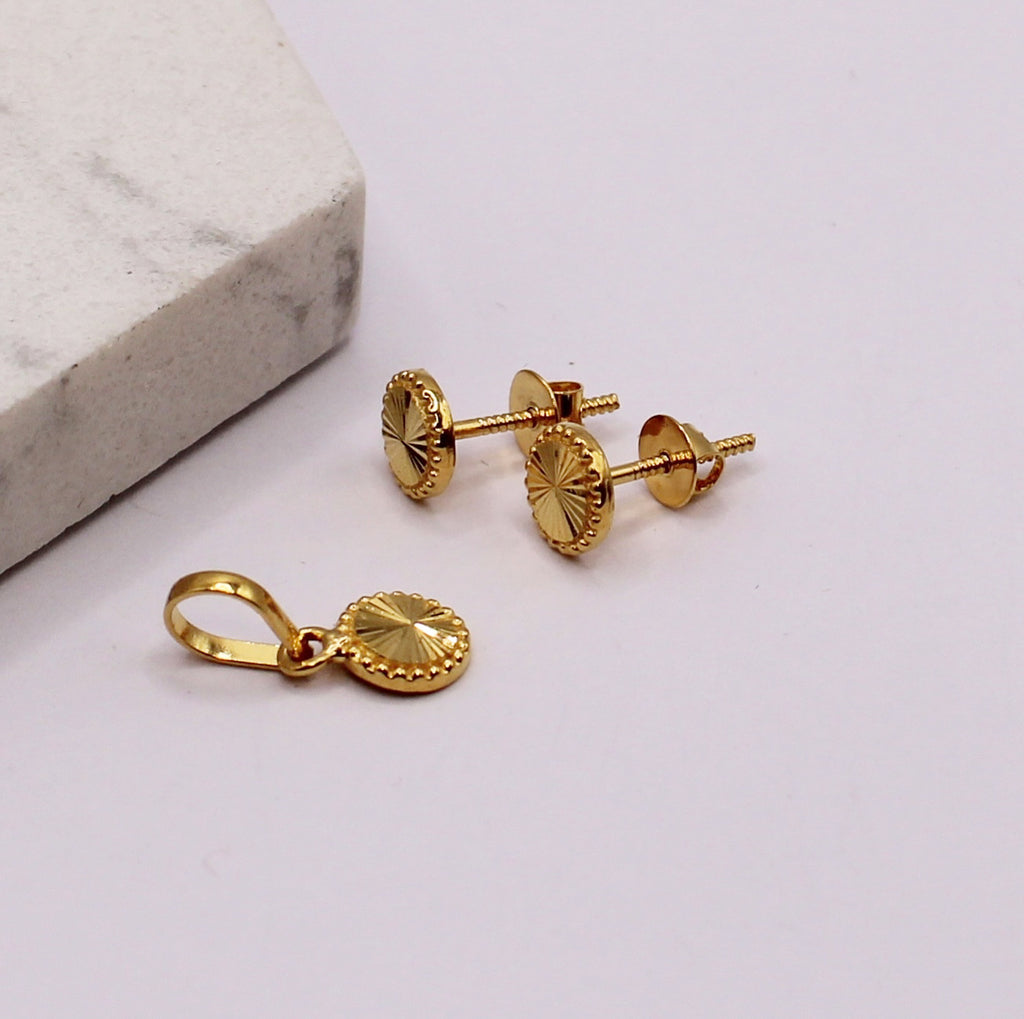 Super-mini Round Pendant Set