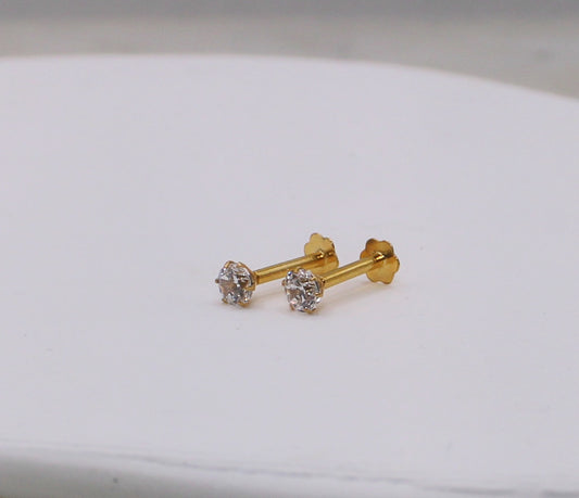 2.5mm Sparkly Studs