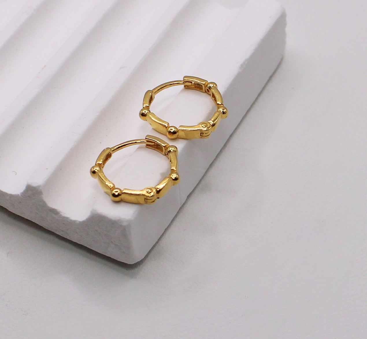 Small Hexagon Hoops