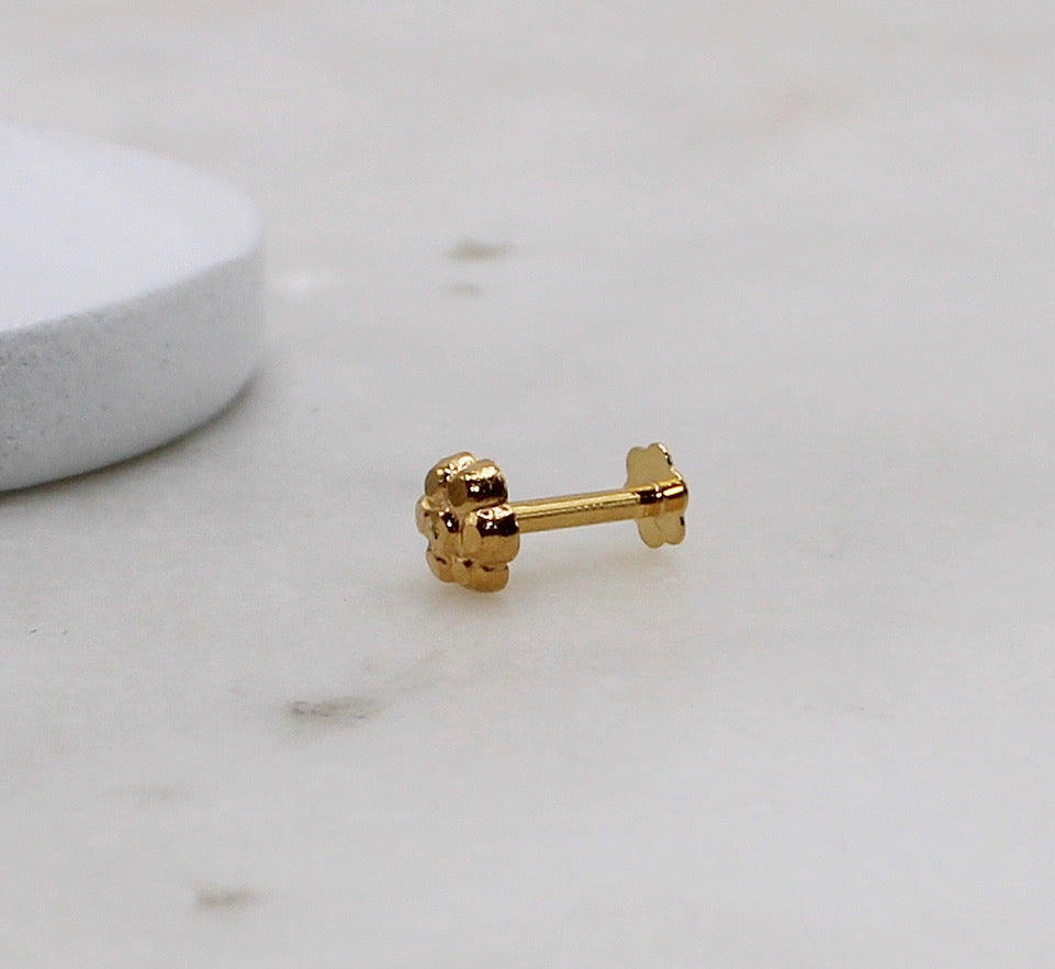 4mm Flower Stud