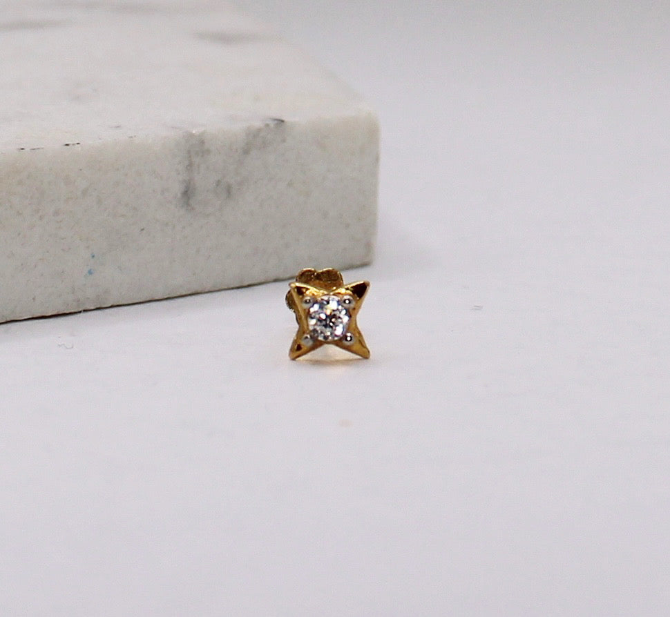 Cubic Zirconia Stud