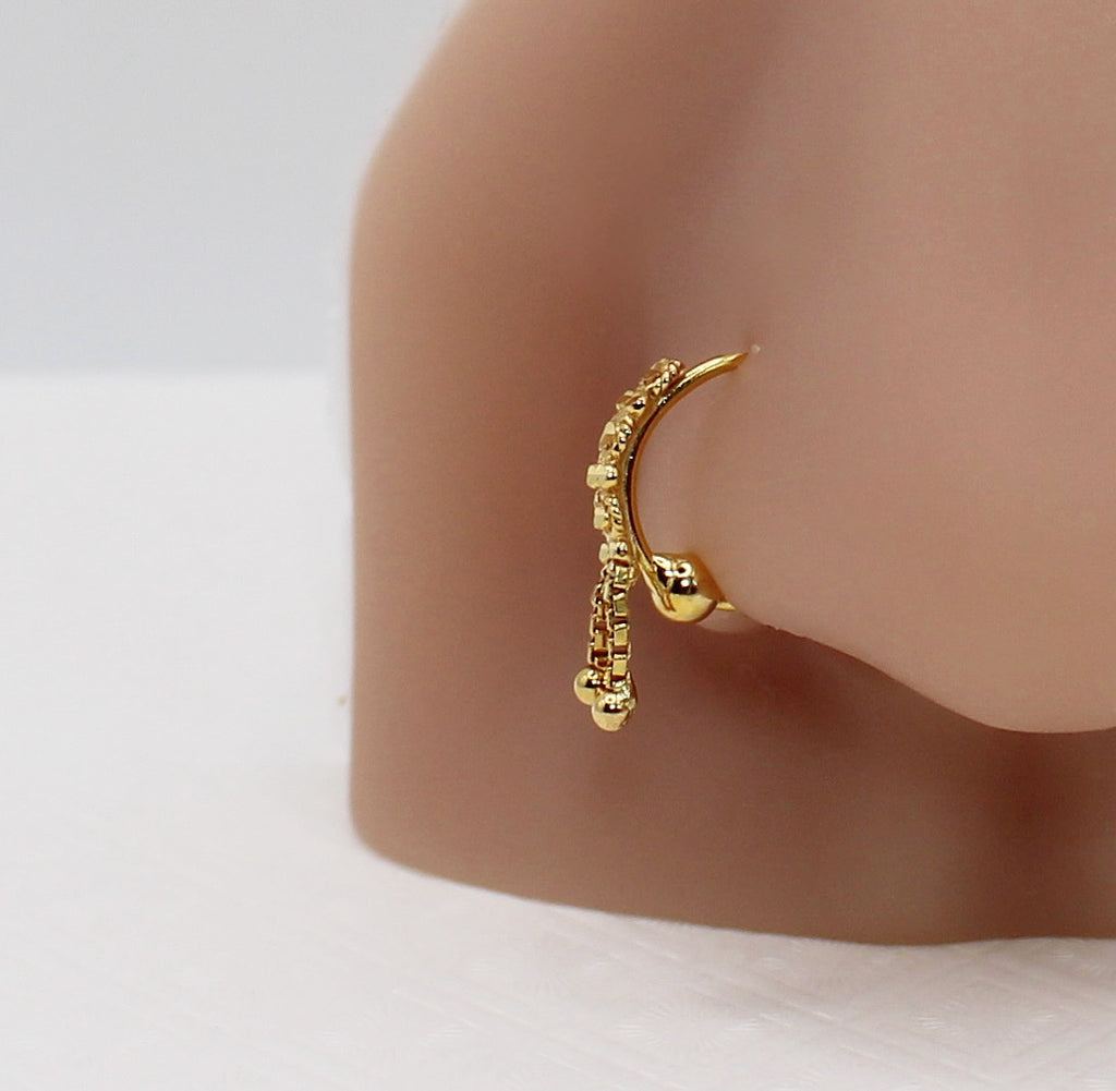 Detailed 2-Chain Hoop