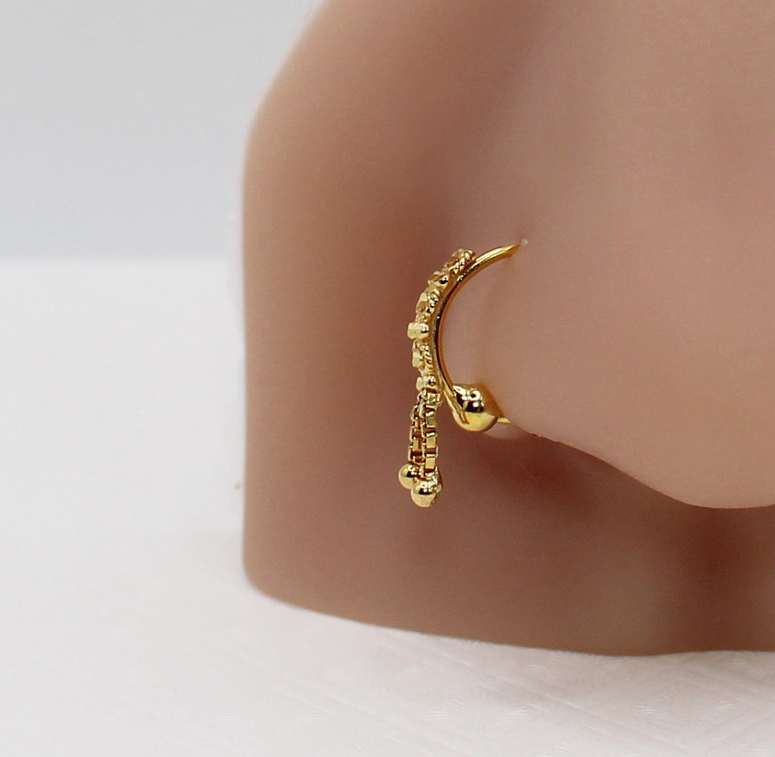 Detailed 2-Chain Hoop