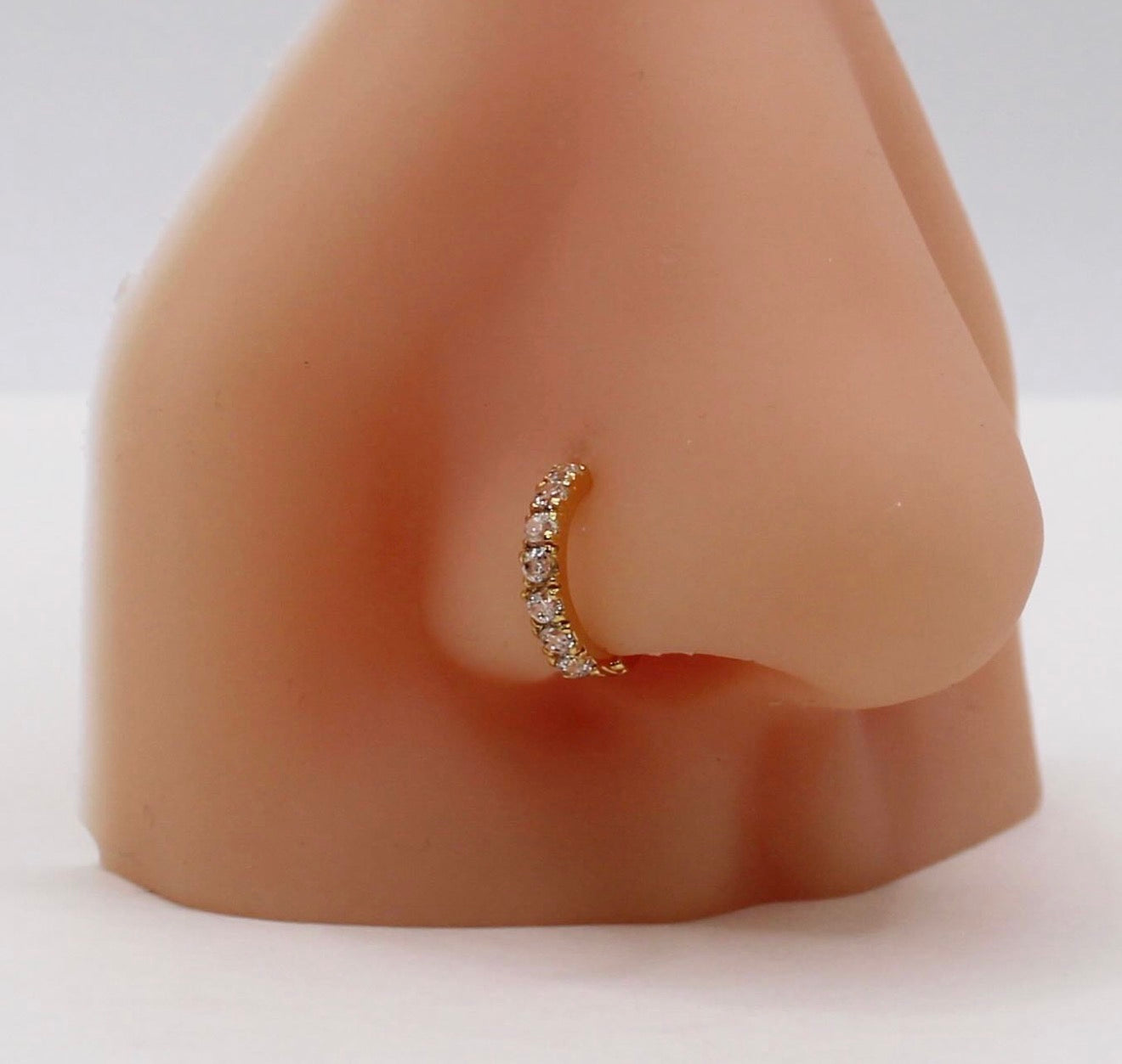 Chunky-ish Sparkly Hoop
