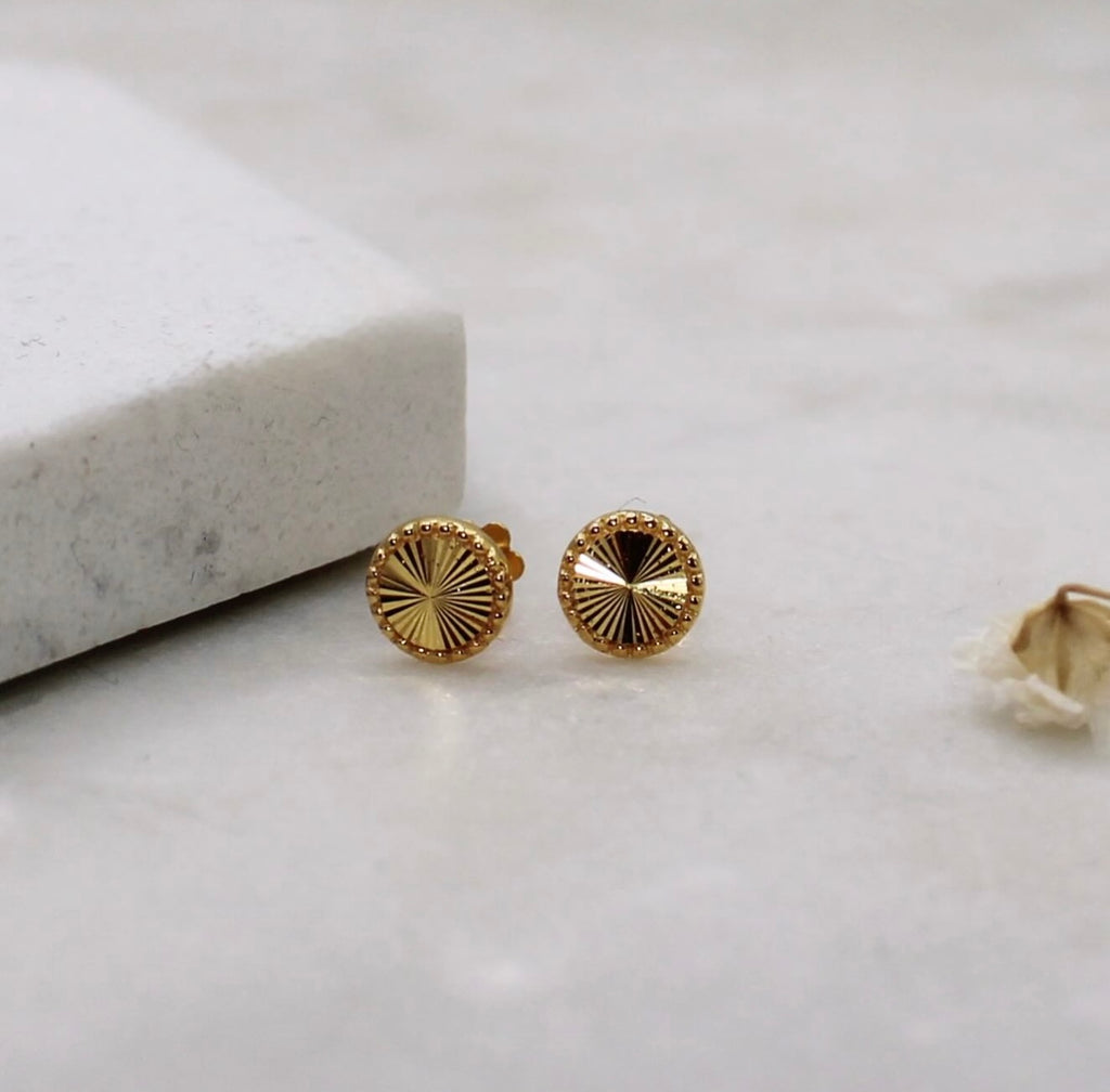 Dotted Small Round Studs