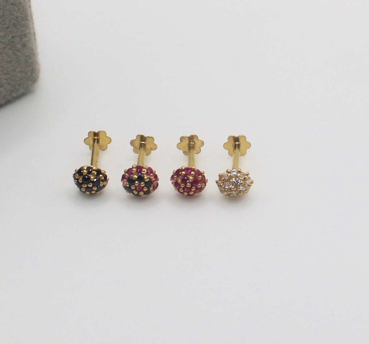 Sparkly Mini Dome Stud