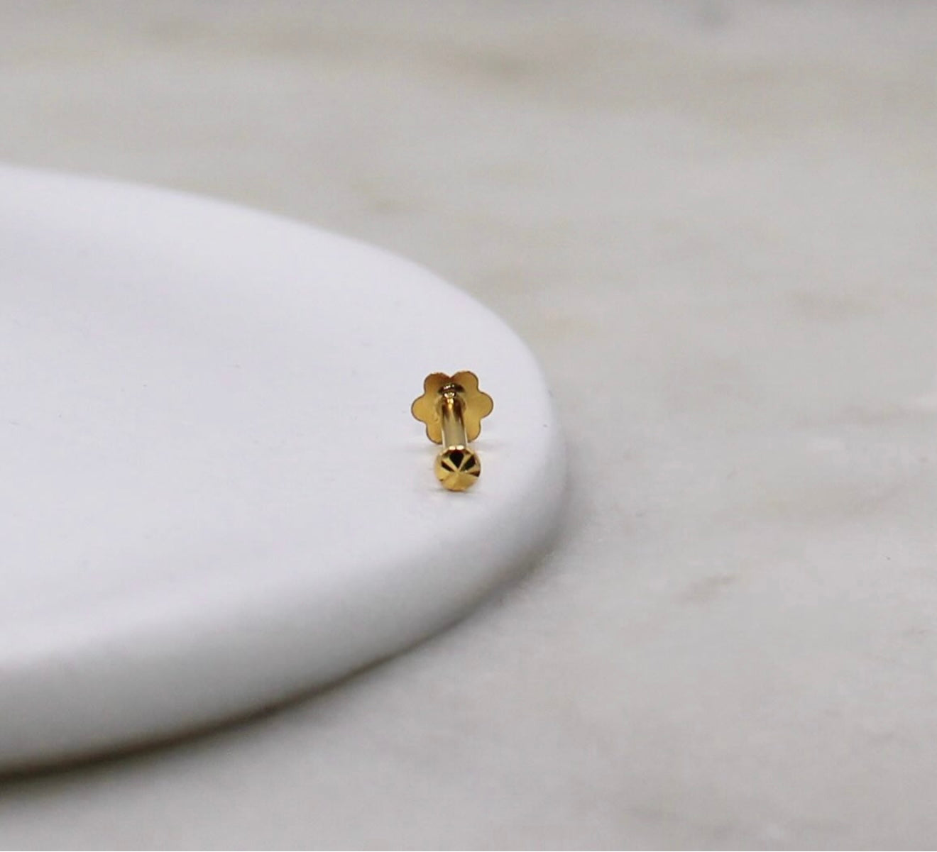 Tiny Umbrella Stud (single piece)