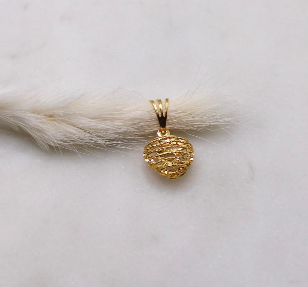 Wired 22carat Heart Pendant