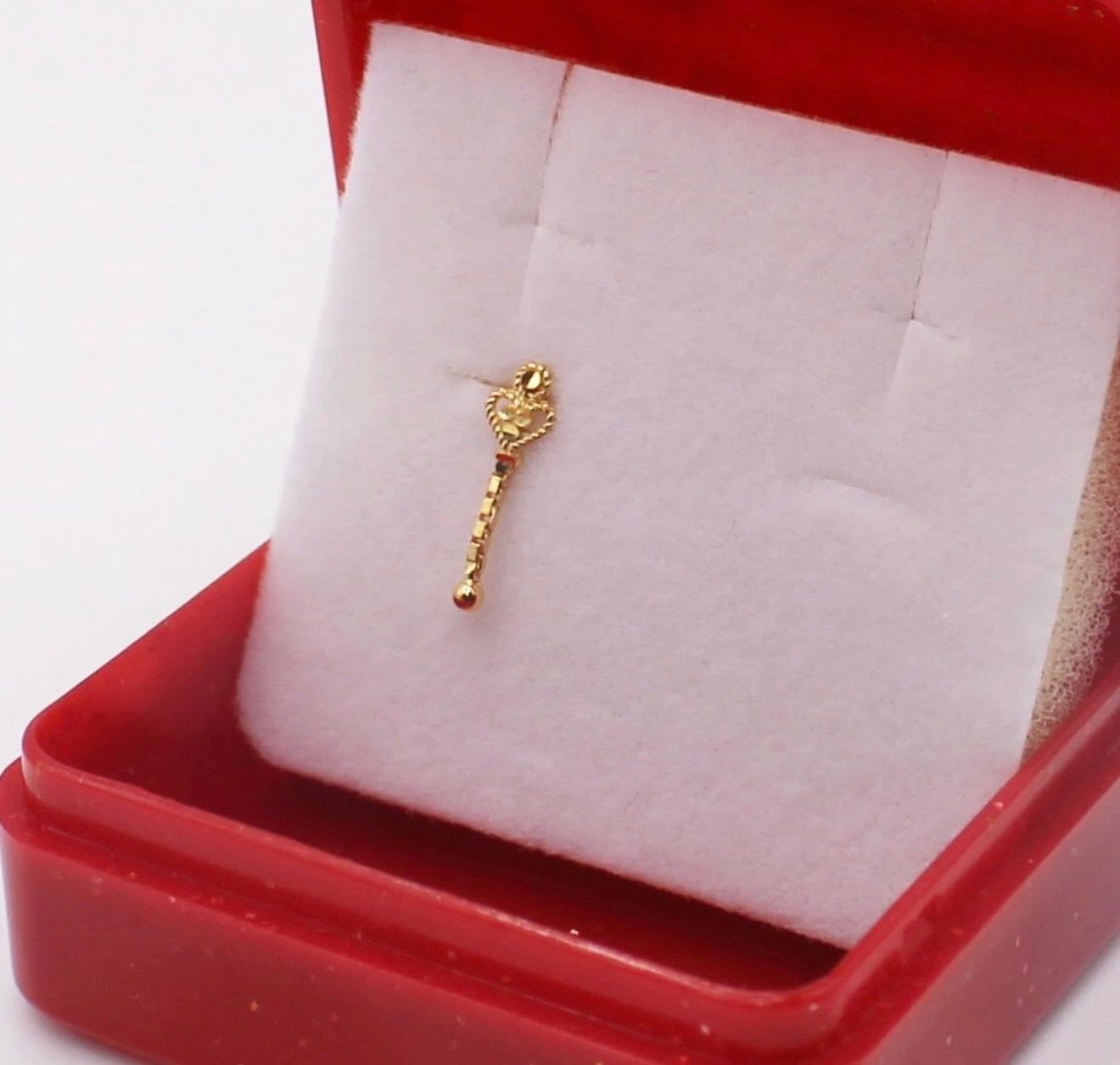 Dainty Chain Stud | 14carat