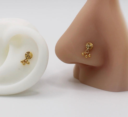 Tiny Dangly Studs
