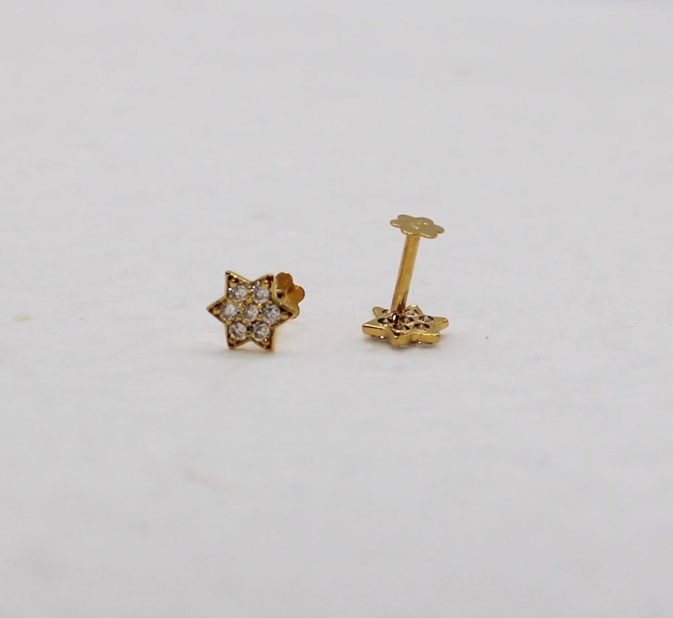Sparkly Star Studs