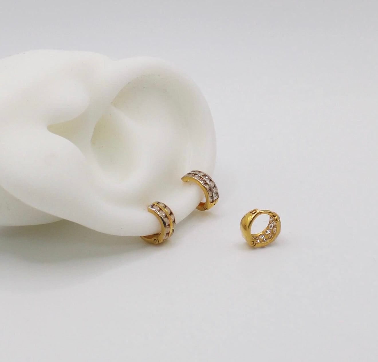 Chunky Solid Hoop | 6mm & 7mm