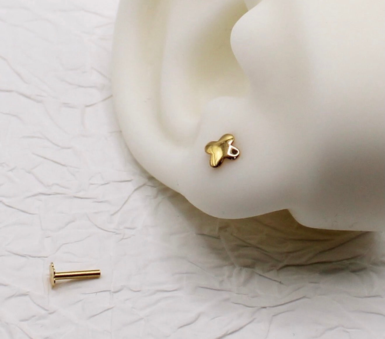 Simple Clover Studs | 4.5mm