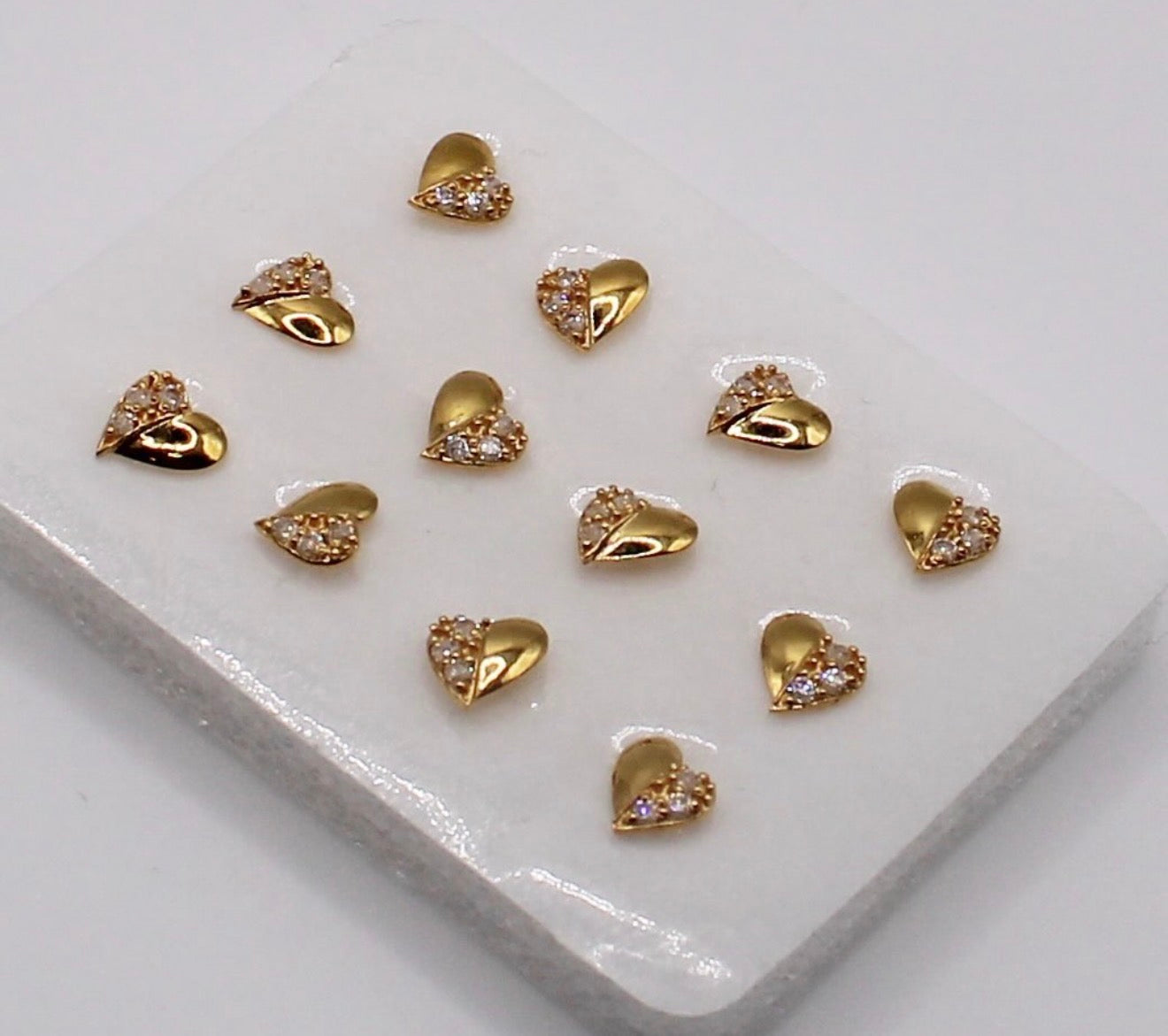 Celeste Heart Studs | 18carat