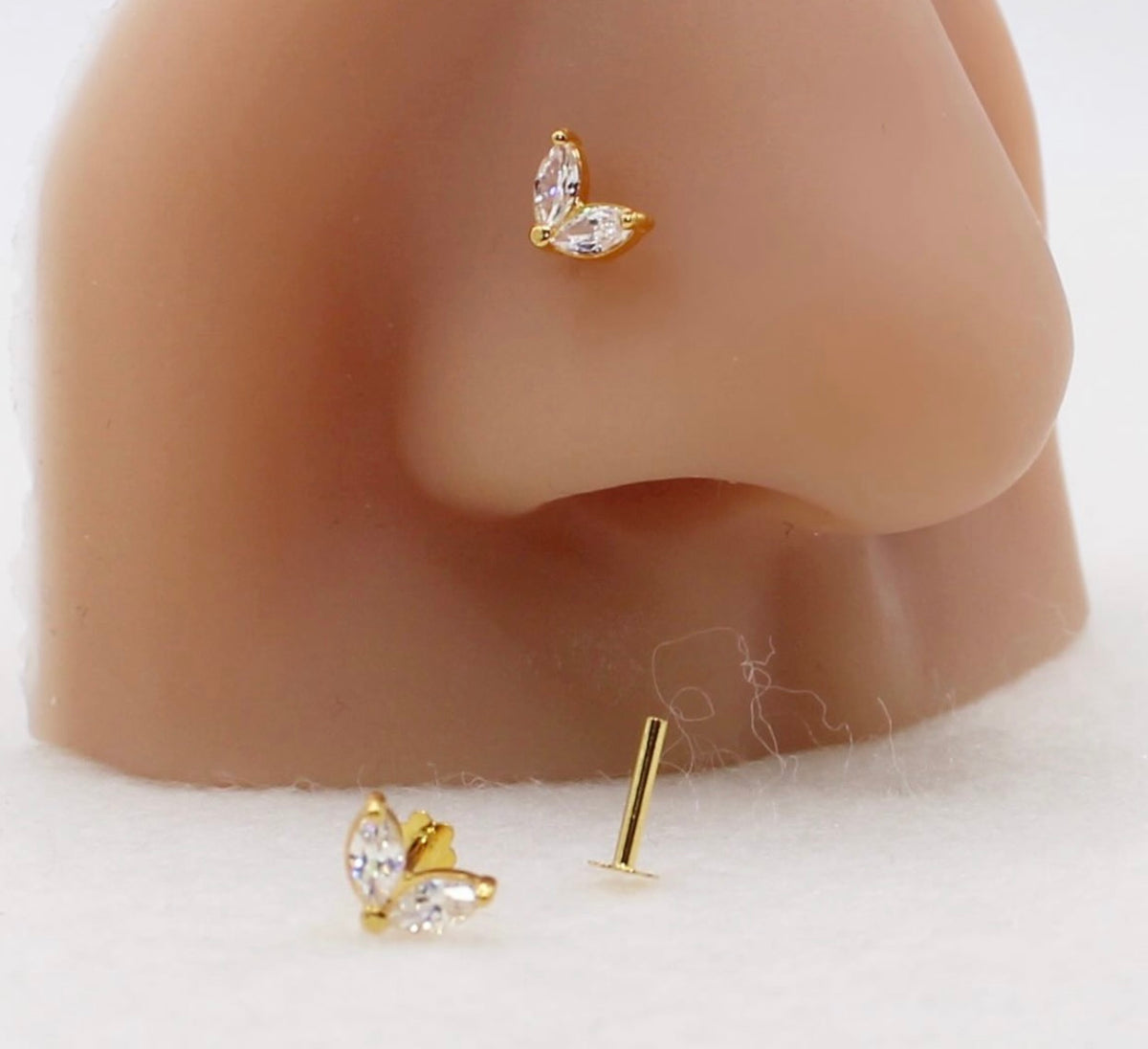 Marquise Tulip Stud | 18carat