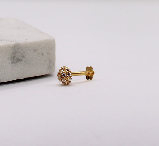 Sparkly Mini Dome Stud