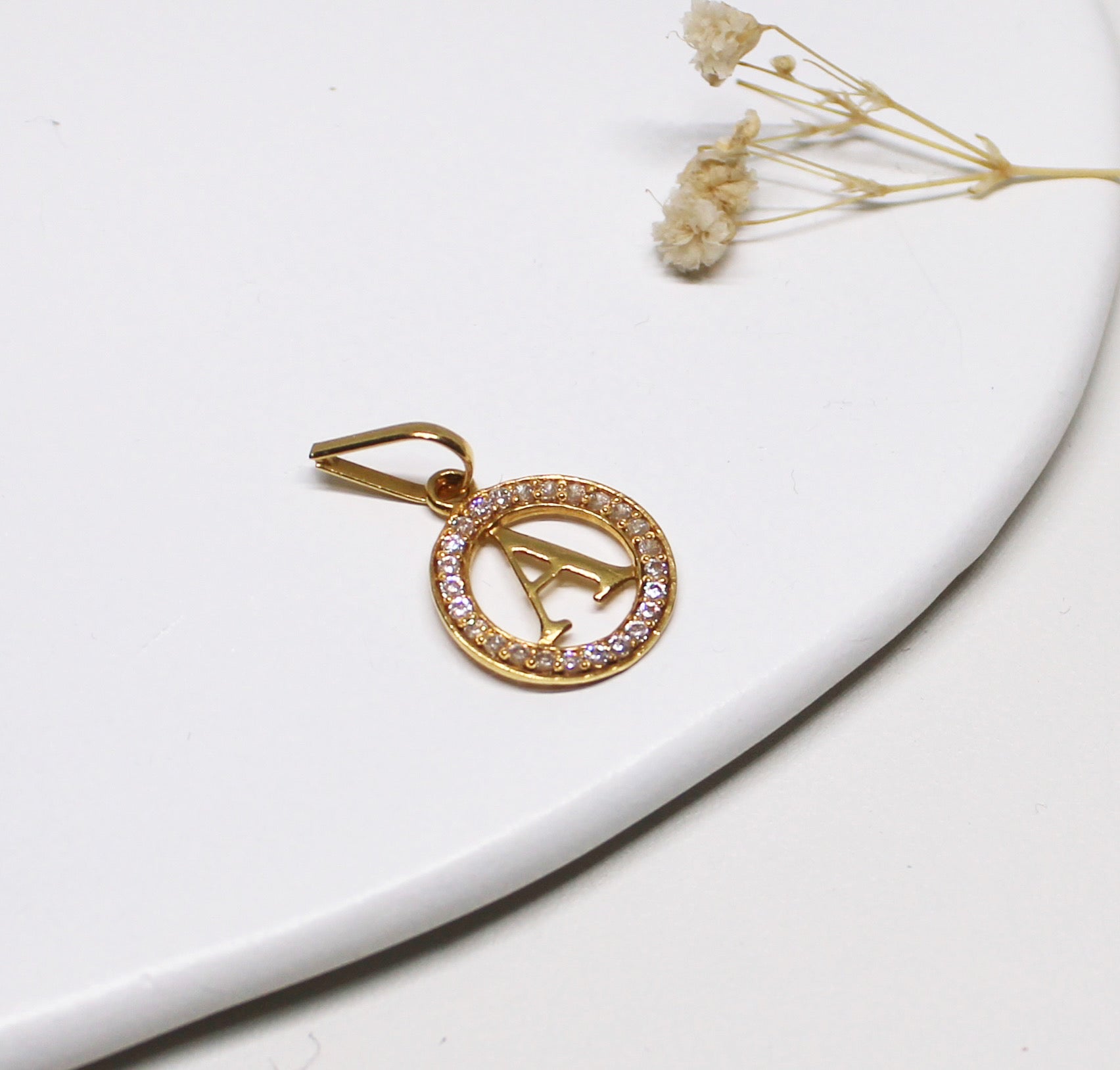 18carat Initial ‘A’ Pendant