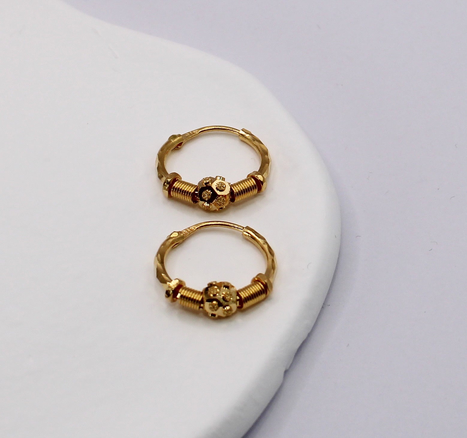 Small Hoops | 22carat