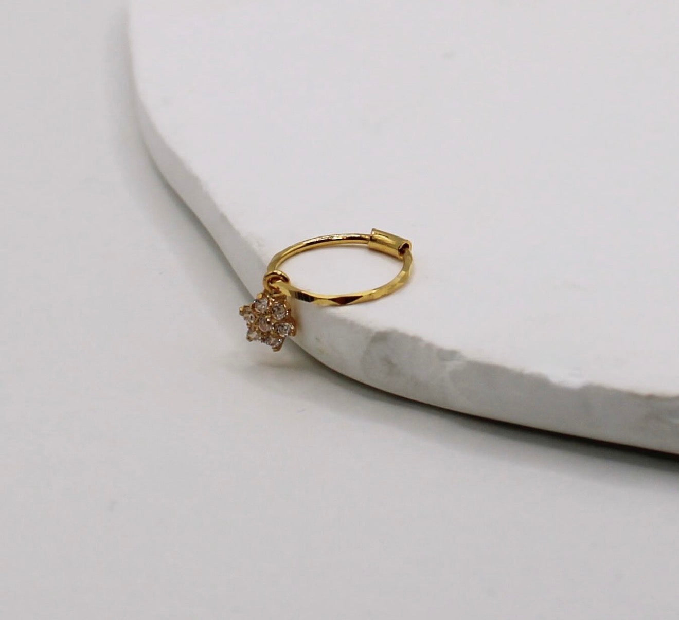 Twinkle Flower Hoop