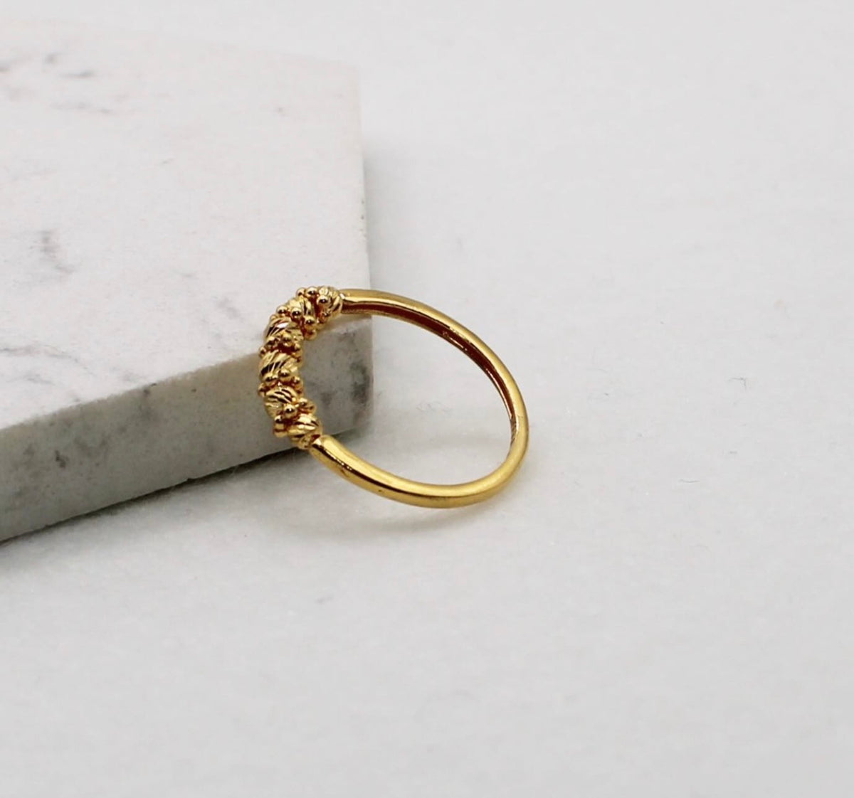 Beaded Band Ring | 22carat