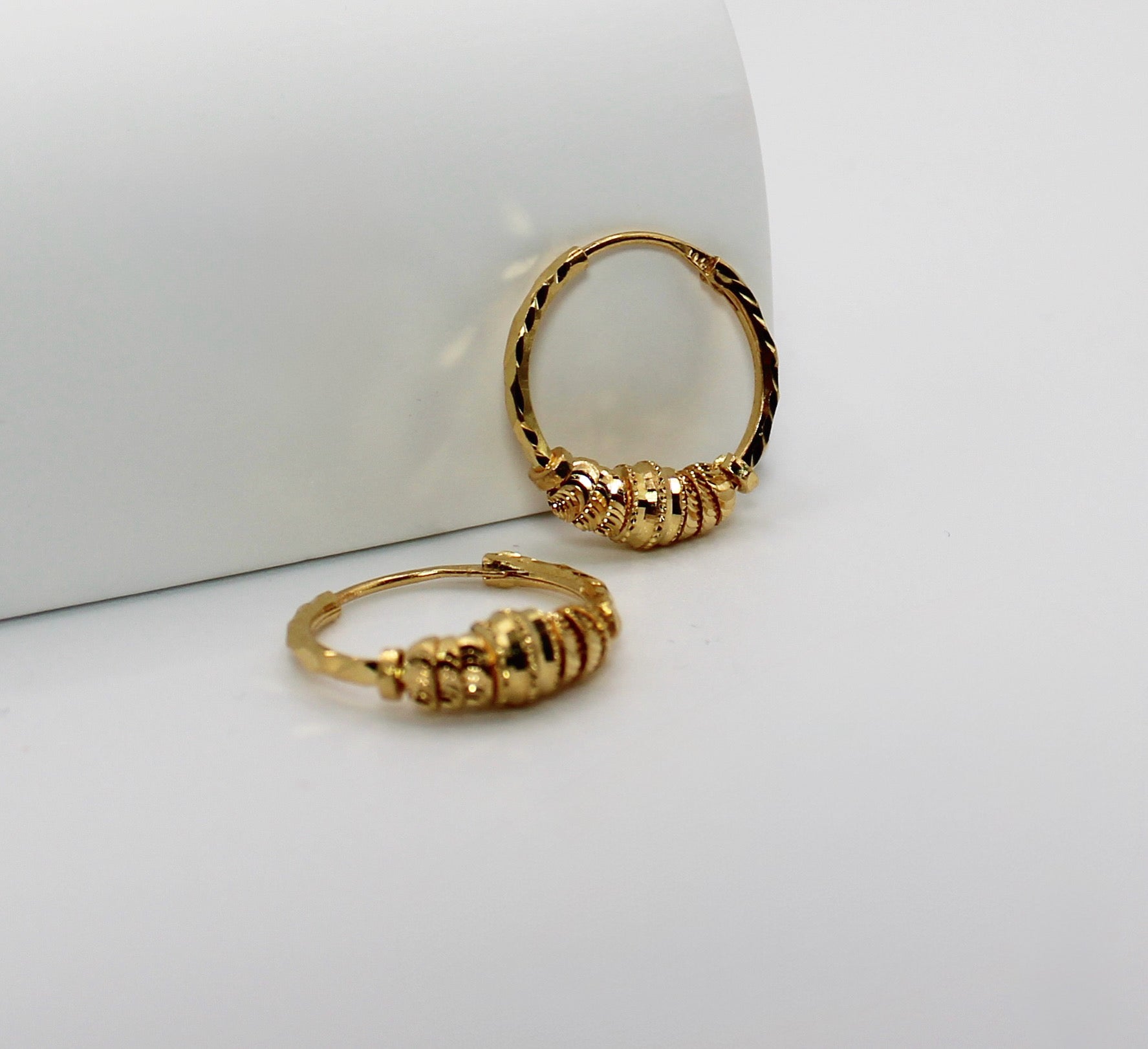 Statement 22carat Hoops