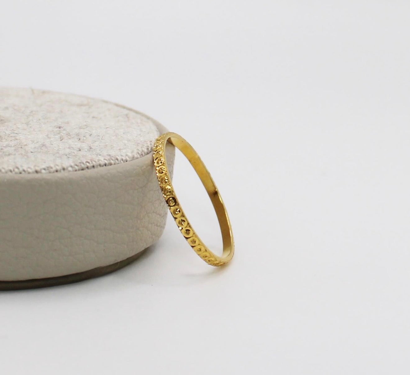 Starlit Texture Band Ring | 18carat