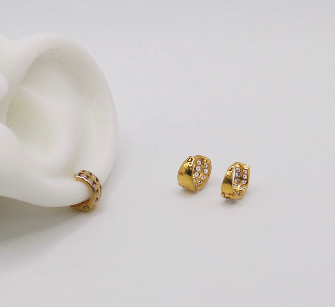 Chunky Solid Hoop | 6mm & 7mm