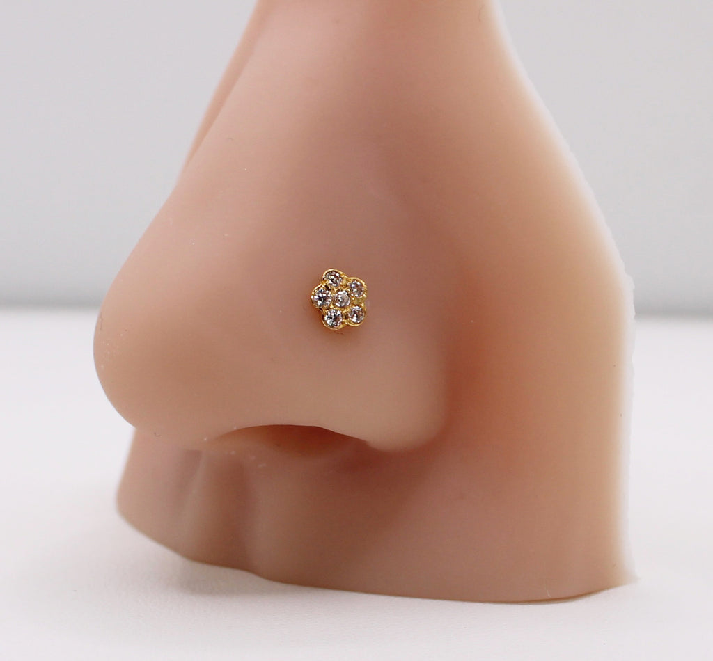 Flower Stud | 14carat