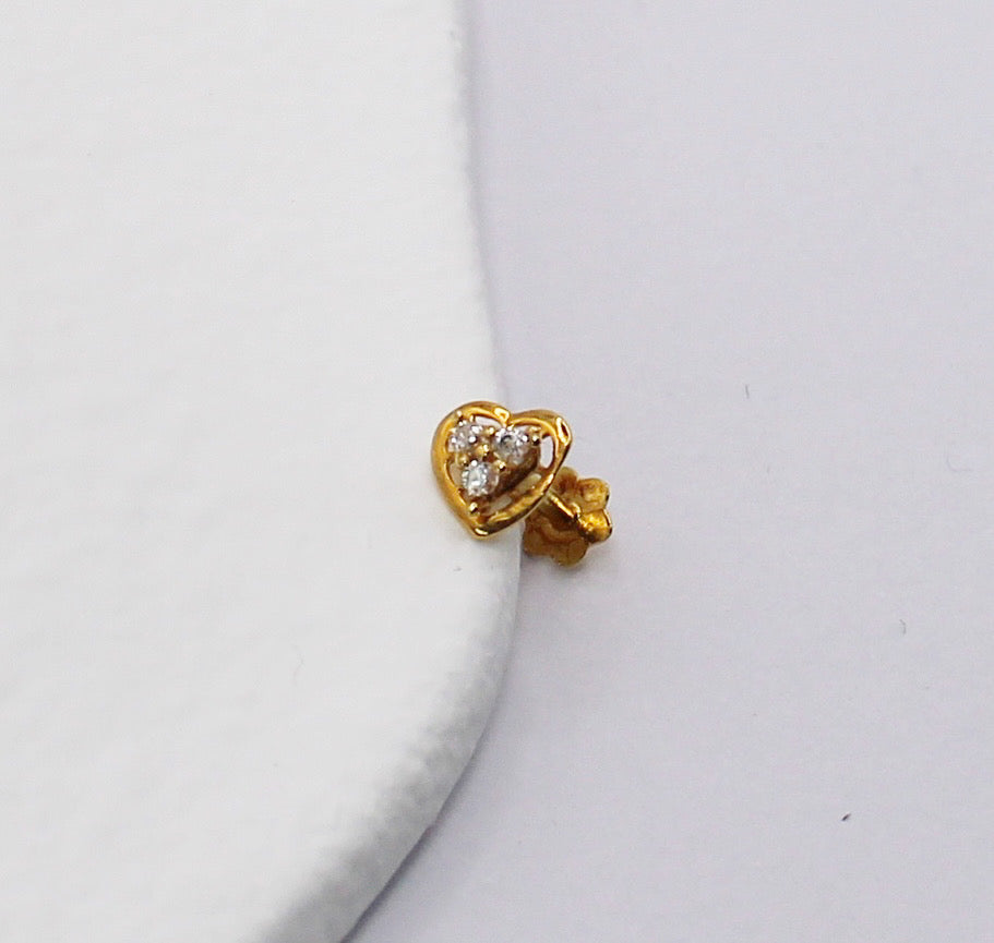 Heart Stud