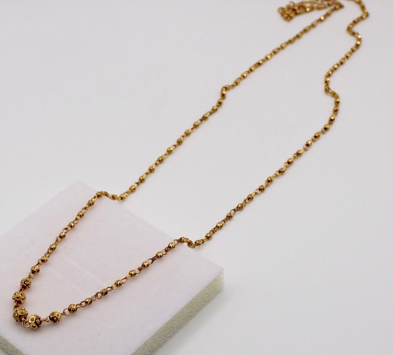 Dainty Beaded Necklace | 20.8inched