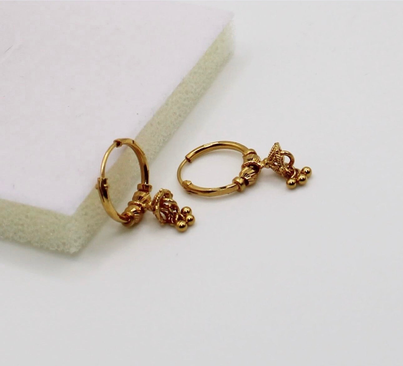 Mini Jhumka Hoops | 11mm