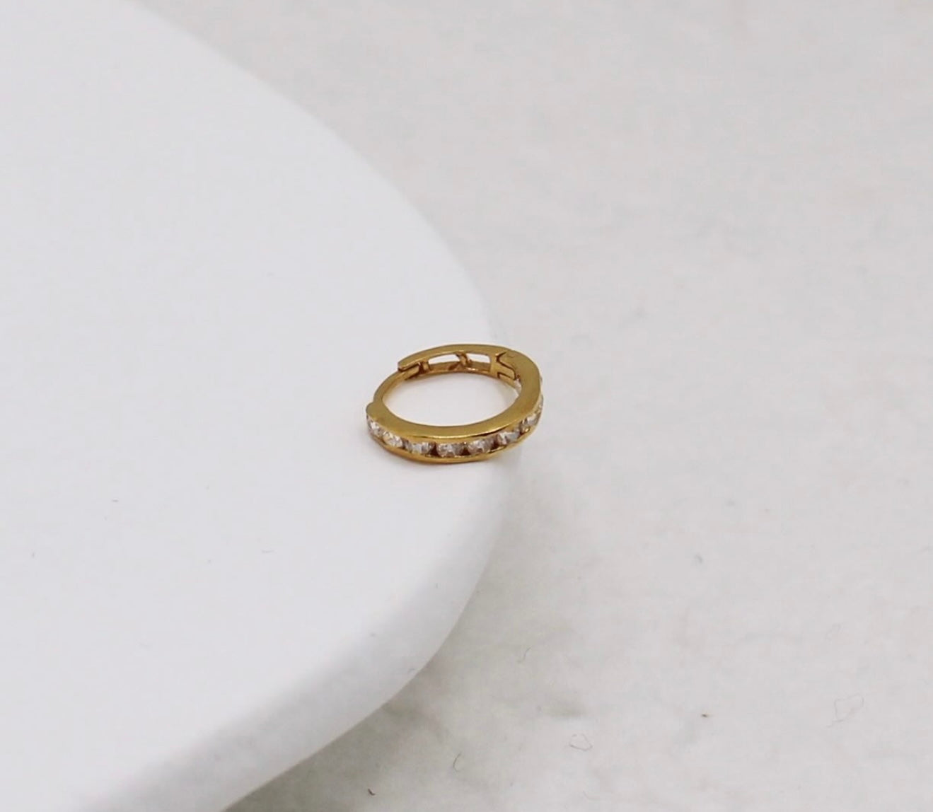 Thin 22carat Hoop