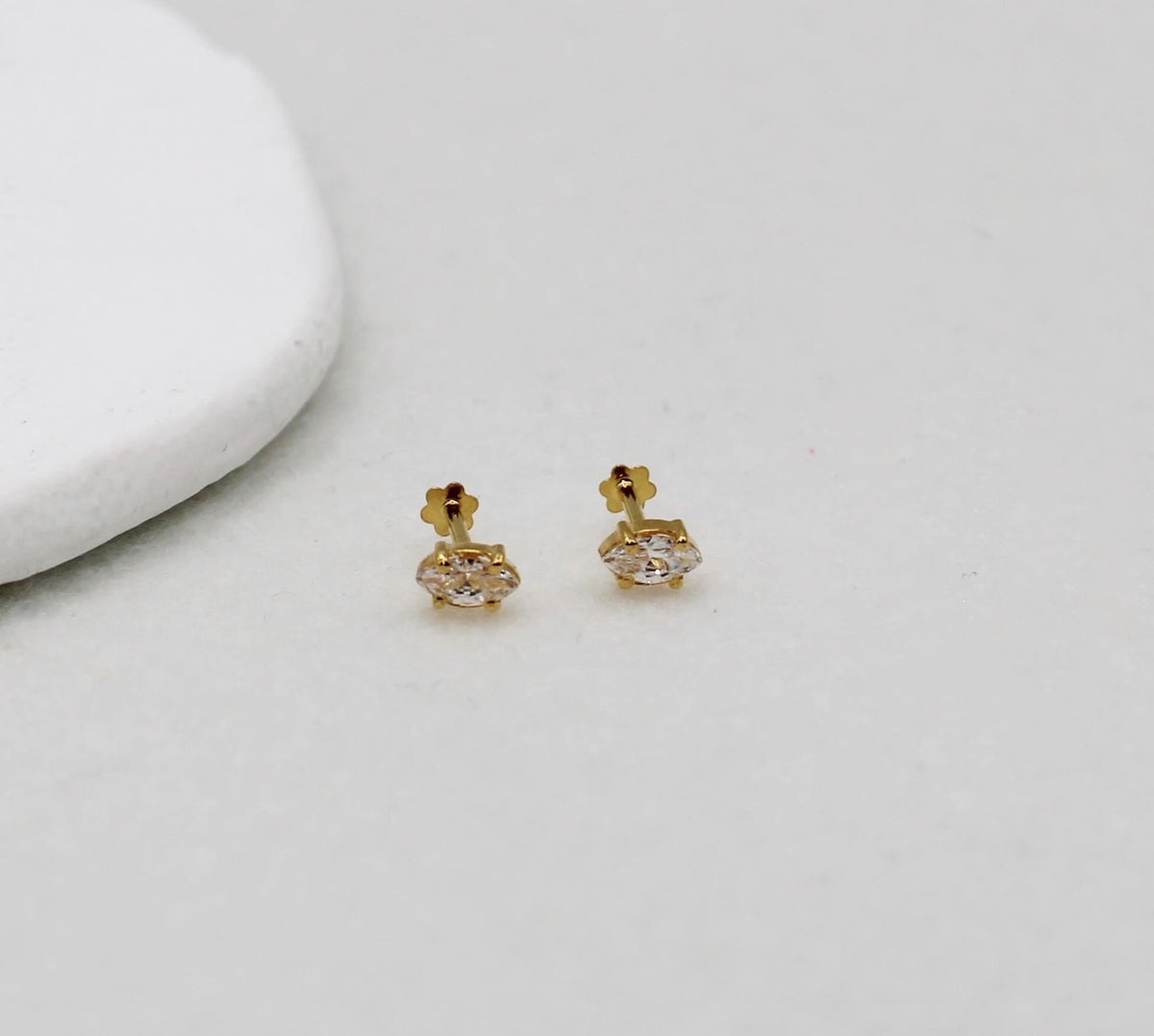 Marquise Studs | 18carat