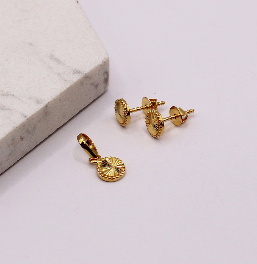 Super-mini Round Pendant Set