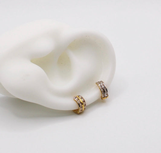 Chunky Solid Hoop | 6mm & 7mm