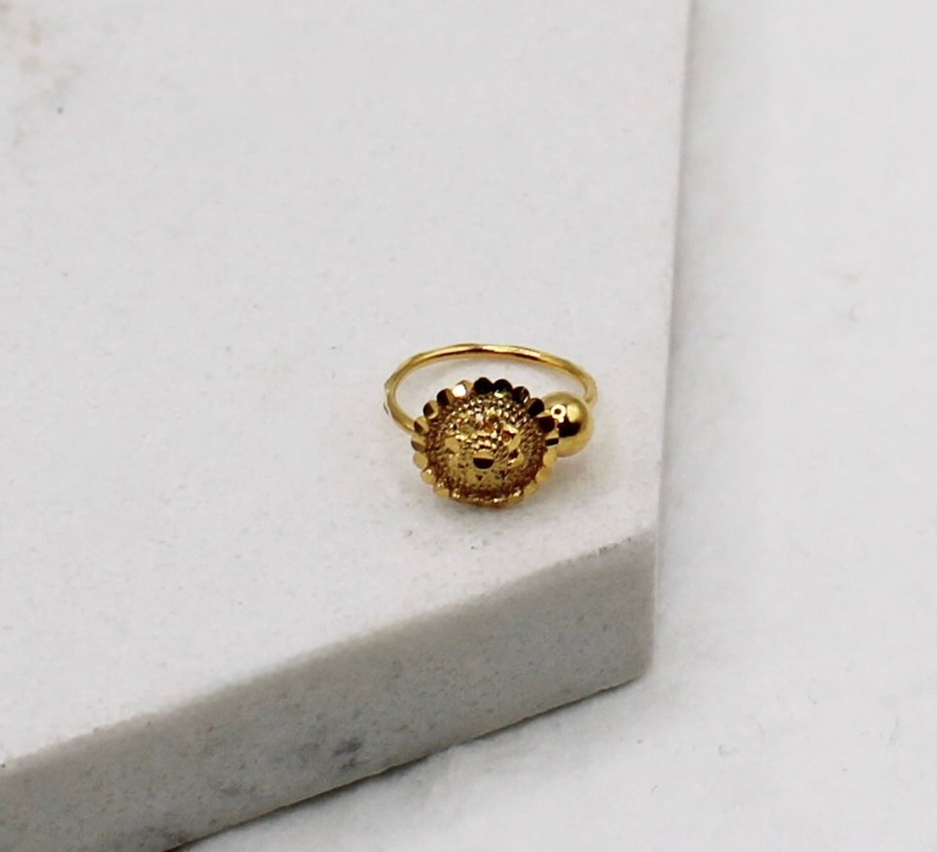 Halo Detailed Hoop | 9mm