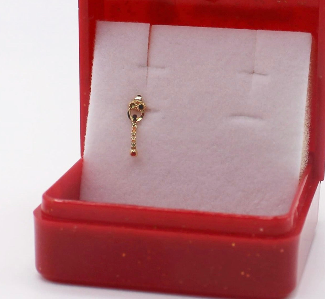 Dainty Chain Stud | 14carat