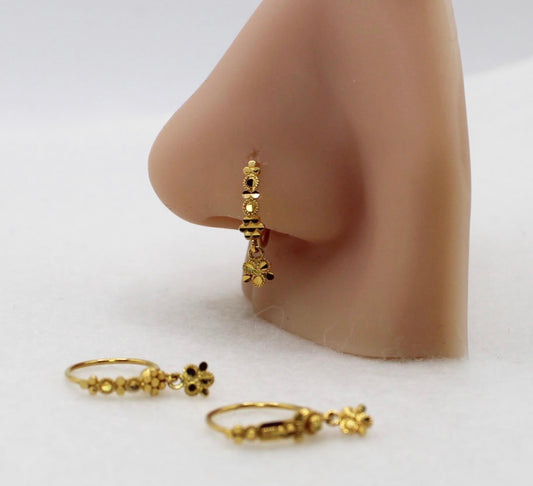 Traditional Dangly Hoop | 9.5mm