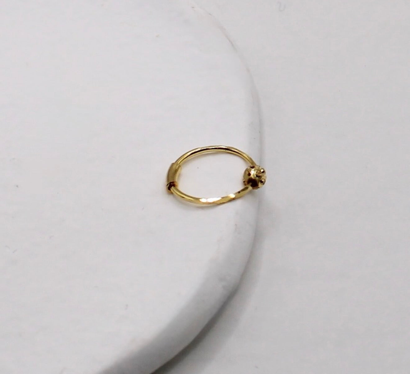 Dainty Ball Hoop