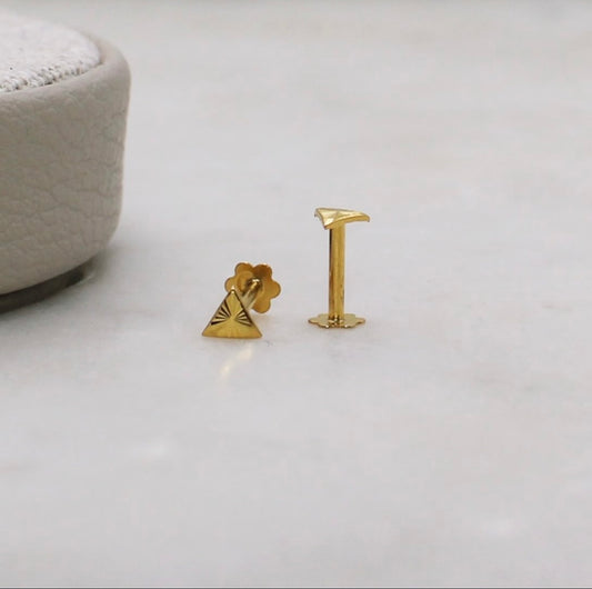 Detailed Triangle Studs