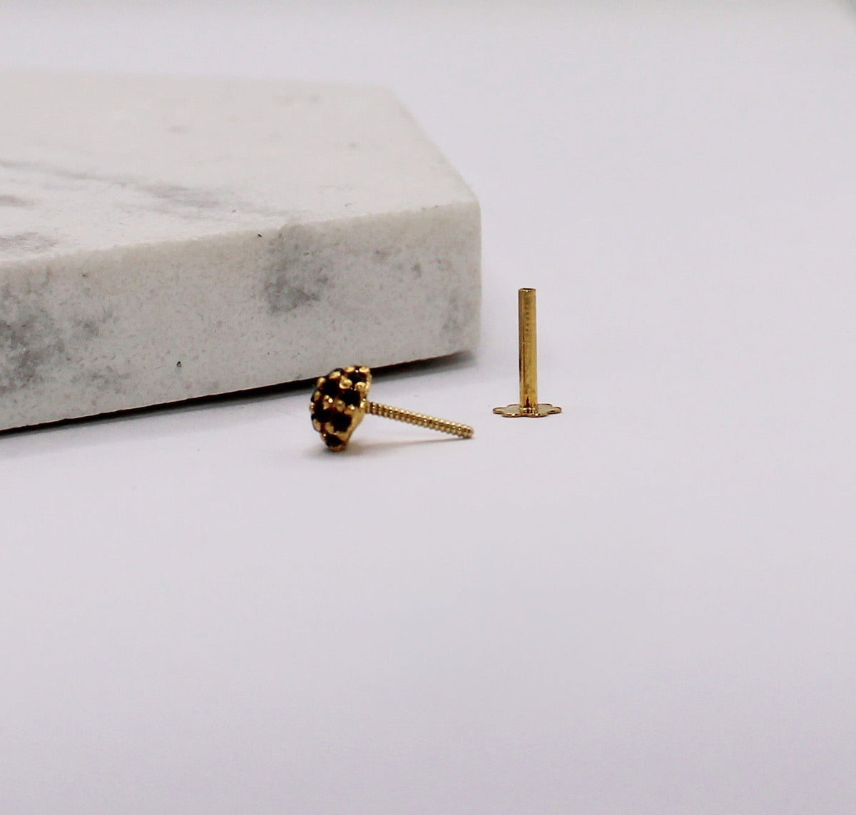 Sparkly Mini Dome Stud