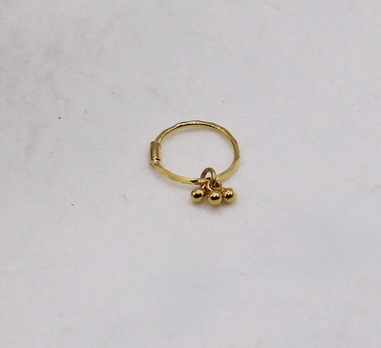 3-ball Dangle Hoop