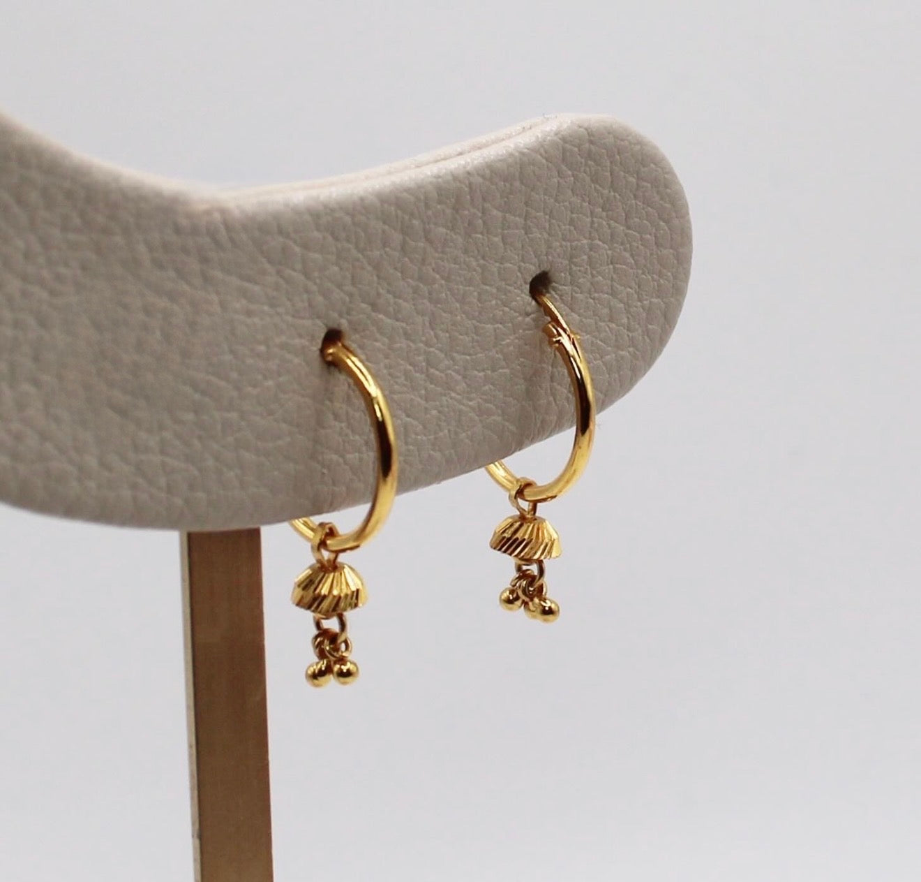 Removable Mini Jhumka Hoops